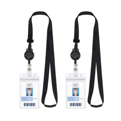 Retractable Lanyard with ID Badge Holder